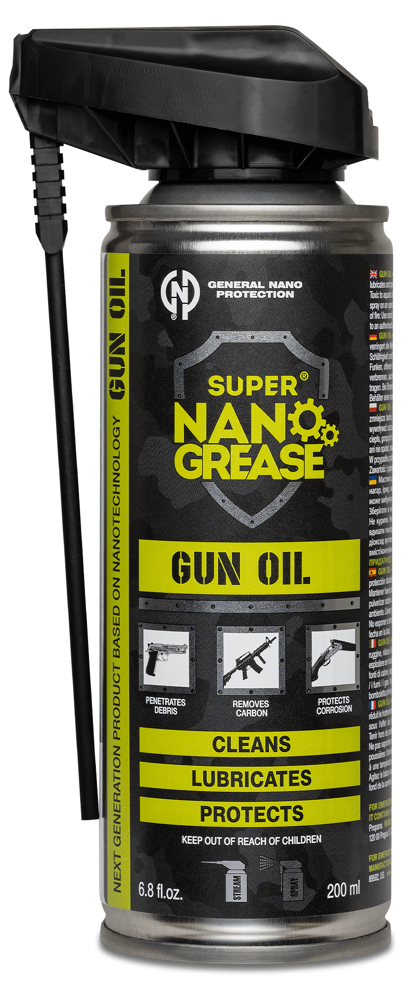 GNP Defend Gun Oil – CLP Cleaner Lubricant Protectant | Odorless, Biodegradable, NATO-Approved Corrosion Shield