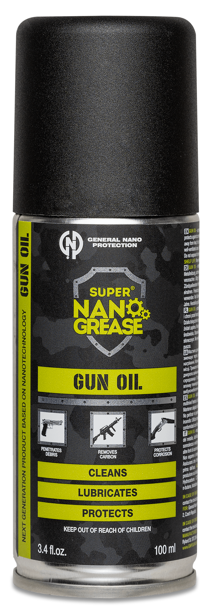 GNP Defend Gun Oil – CLP Cleaner Lubricant Protectant | Odorless, Biodegradable, NATO-Approved Corrosion Shield